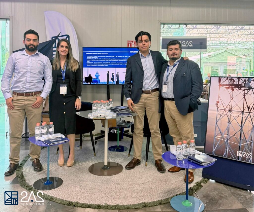 El equipo de 2A2 en el ACI AIRPORT DAY del Airports…